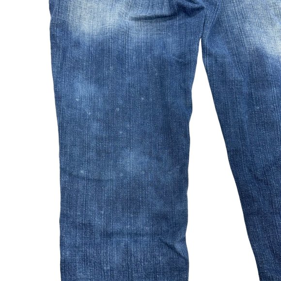 Silver Jeans Mid-Rise Girlfriend Jeans with Destruction (31/27) - Picture 11 of 14